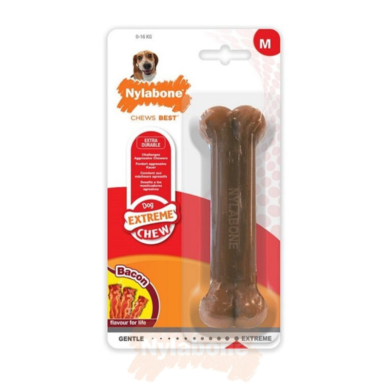 Nylabone Power Chew Bacon Kluif maat M