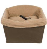 Happy Ride Gewatteerde hondenveiligheidszitje Bruin