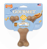 Nylabone Puppy Gourmet Wishbone Peanut Butter Small