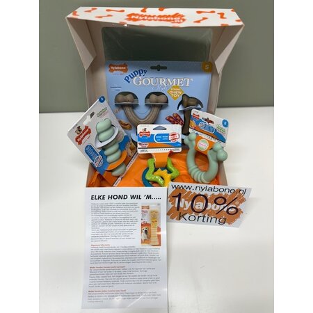 Nylabone Giftbox - Puppy Feestbox