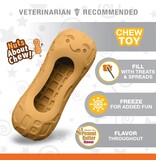 Nylabone Strong chew peanut spread toy peanut butter medium