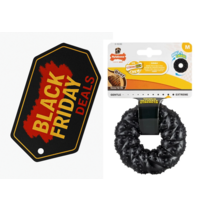 Strong chew max braid ring beef medium