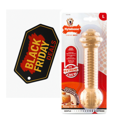 Nylabone Power Chew  Pindakaas Large
