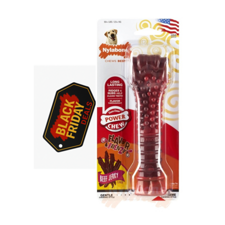 Nylabone Power Chew Beef Jerky Kluif XL
