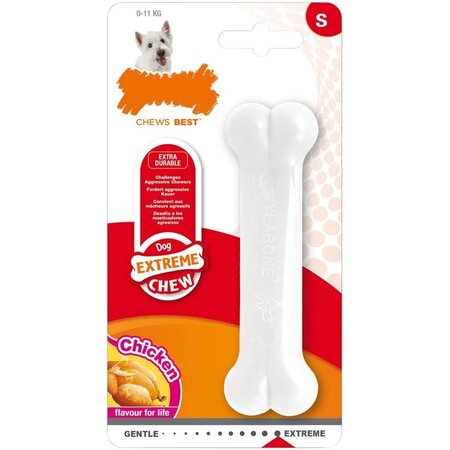 Nylabone Dura Chew Chicken Bone Petite geschikt voor kleine honden tot 7kg