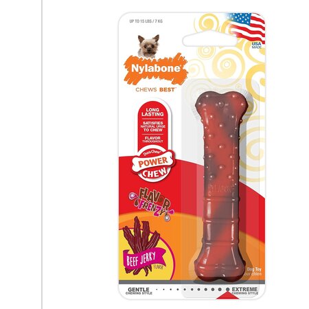 Nylabone Power Chew Beef Jerky Kluif Petite