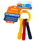 Nylabone Puppy Teething Keys XS – Zacht Kauwspeelgoed voor Puppy’s die nog niet hebben gewisseld