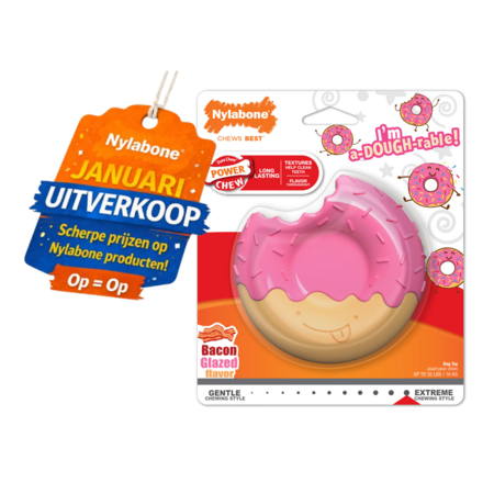 Nylabone Power Chew Donut Hondenkauwspeeltje Large