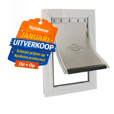 PetSafe PetSafe kattenluik 640 aluminium tot 45kg