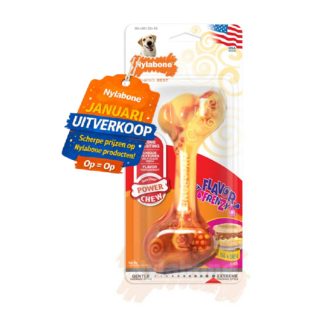 Nylabone Nylabone Power Chew Breakfast Bone maat L