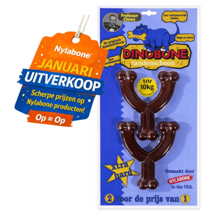 Dinobone Hard wishbone 2x regular - 10 kg.