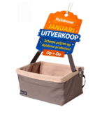 Happy Ride Booster Seat Hondenautostoel   XLarge bruin