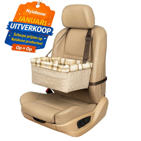 PetSafe Happy Ride Booster Seat Hondenautostoel  deluxe XLarge  Tan