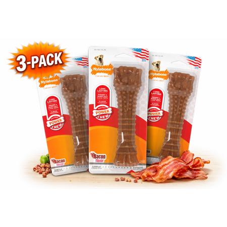 Nylabone Power Chew NB105 Bacon Kluif XL – 3-Pack
