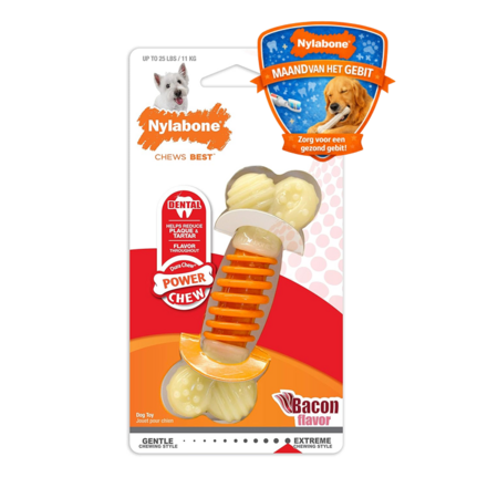 Nylabone Power Chew Pro Action Dental Bone Small