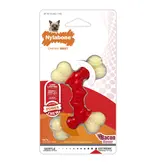 Nylabone Power Chew Double Bone Bacon Dog Chew Toy XS