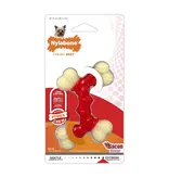 Nylabone Power Chew Double Bone Bacon Dog Chew Toy XS