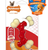 Nylabone Power Chew Double Bone Bacon Dog Chew Toy XS