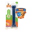Nylabone Flexi Chew Gumabone – Getextureerd Dental Kauwbot voor Honden L