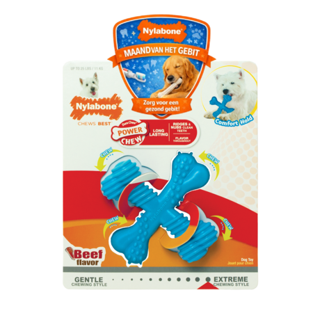 Nylabone Extreme Chew Power Chew X Bone small
