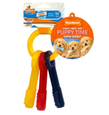 Nylabone Puppy Teething Keys XS – Zacht Kauwspeelgoed voor Puppy’s die nog niet hebben gewisseld