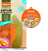 Nylabone flexible puppy antler xs