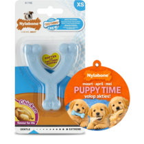 puppy wishbone blue petit xs