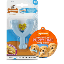 puppy wishbone blue petit xs