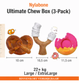 Nylabone Ultimate Chew Box 3-Pack Fun.