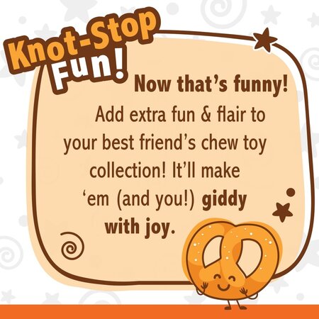 Nylabone Power Chew Pretzel Dog Chew Toy  XL