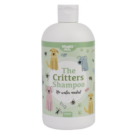 Nilaqua Critters Droogshampoo – Natuurlijke Bescherming tegen Vlooien, Teken en Insecten