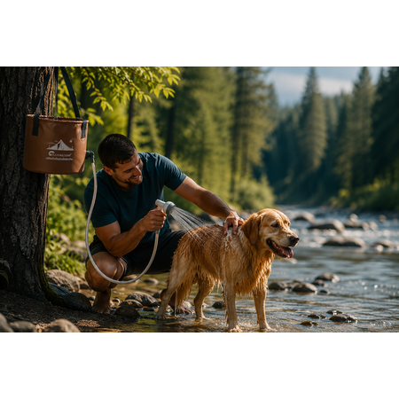 Flextail Max Shower met Hardcase – De ideale buitendouche voor honden