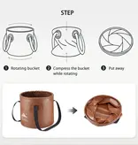 Flextail Bucket – Opvouwbare Emmer (20L) ,  Perfect voor outdoor & de Flextail buitendouche
