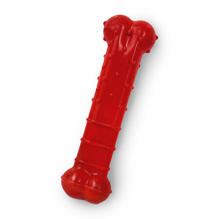 Nylabone Power Chew Holiday Bone Medium Beef – Het perfecte kerstcadeau voor krachtige kauwers