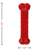 Nylabone Power Chew Holiday Bone Medium Beef – Het perfecte kerstcadeau voor krachtige kauwers