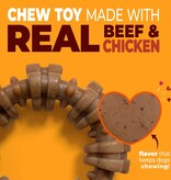 Nylabone Strong Chew Textured Ring – Rund & Kip Small/Medium (Real Taste)