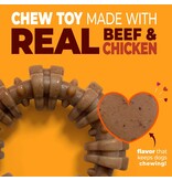 Nylabone Strong Chew Textured Ring – Rund & Kip Small/Medium (Real Taste)