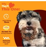 Nylabone Strong Chew Textured Ring – Rund & Kip Small/Medium (Real Taste)
