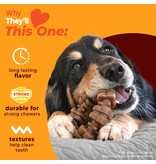 Nylabone Strong Chew Textured Ring – Rund & Kip xl Real Taste