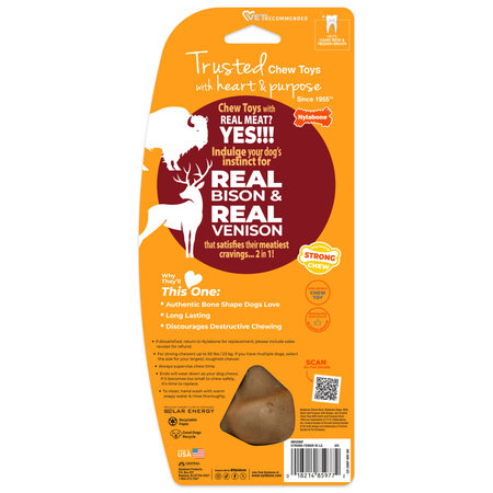 Nylabone Strong Chew Femur Bone Large – Bizon & Hert  (Real Taste)
