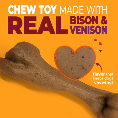 Nylabone Strong Chew Femur Bone Large – Bizon & Hert  (Real Taste)