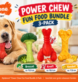 Nylabone Power Chew Fun Food Bundle 3-Pack