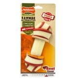 Nylabone Extreme Chew Rawhide Alternative Knot Bone Beef XS – Extra Sterk Kauwbot – NRKR101