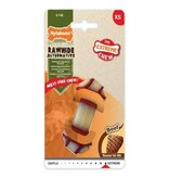 Nylabone  xtreme Chew Rawhide Alternative  Bone Beef XS Beef – Extra Sterk Kauwbot – NRKR101