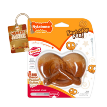Power Chew Pretzel Dog Chew Toy  Small
