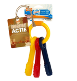 Nylabone Puppy Teething Keys XS – Zacht Kauwspeelgoed voor Puppy’s die nog niet hebben gewisseld
