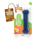 Nylabone Flexi Chew Gumabone – Getextureerd Dental Kauwbot voor Honden S