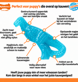 Nylabone Puppy Chew Dental Dino Small – Kauwplezier voor puppy's