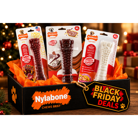 Nylabone Black Friday XL Power Box – 3-Pack voor grote honden vanaf 23 kg