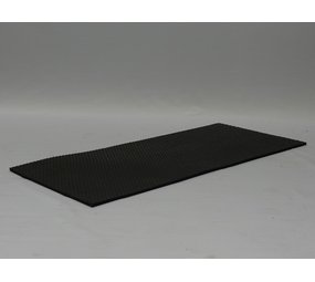 Hundos Antislip Mat Rubber 87x56x0.6 cm voor hondebench maat M